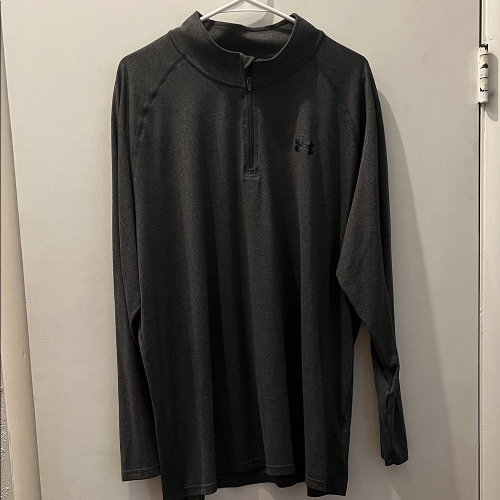 Under Armour Men's Charcoal 1/4 Zip